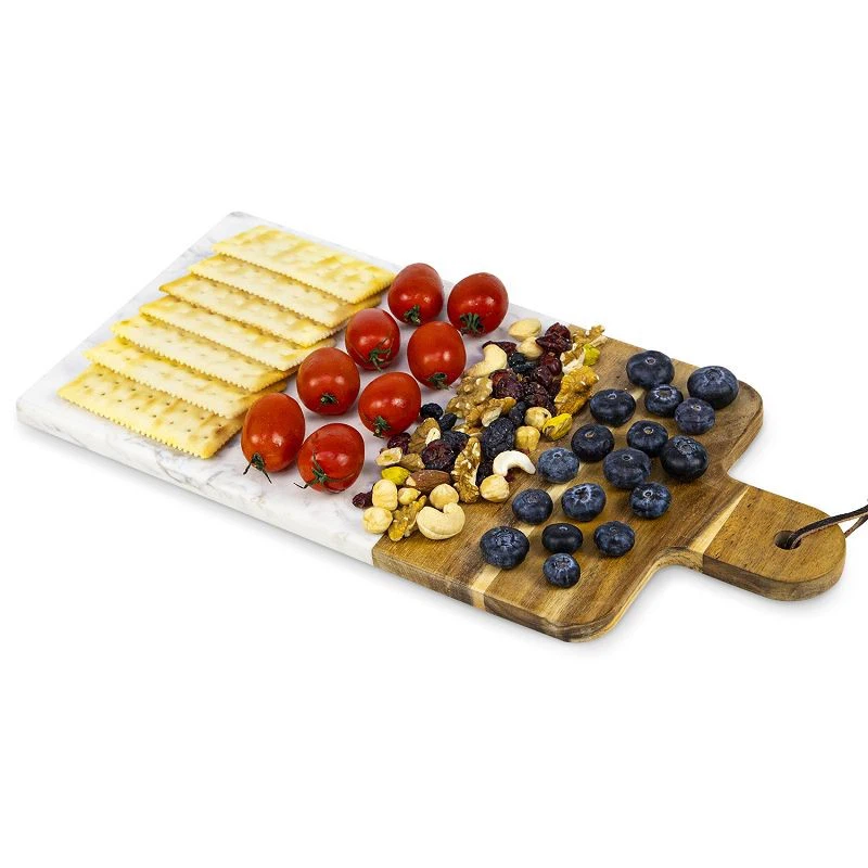 Wood Cutting Board With Handle